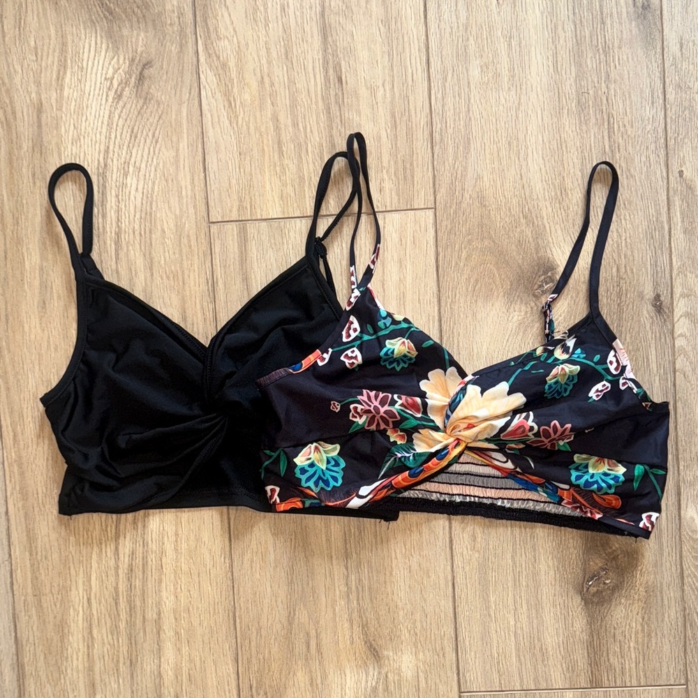 SHEIN Two Spaghetti Strap Cropped Tank Top Bundle NWOT